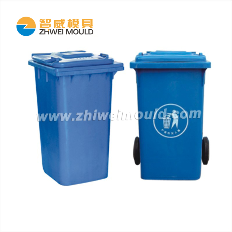 垃圾桶模具 07