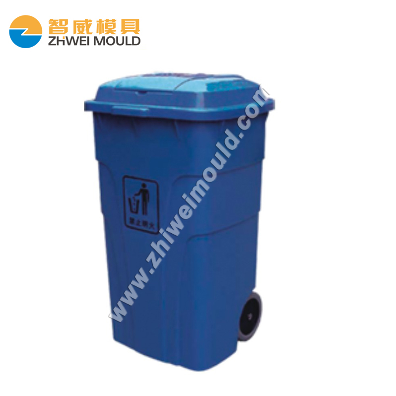 垃圾桶模具 03